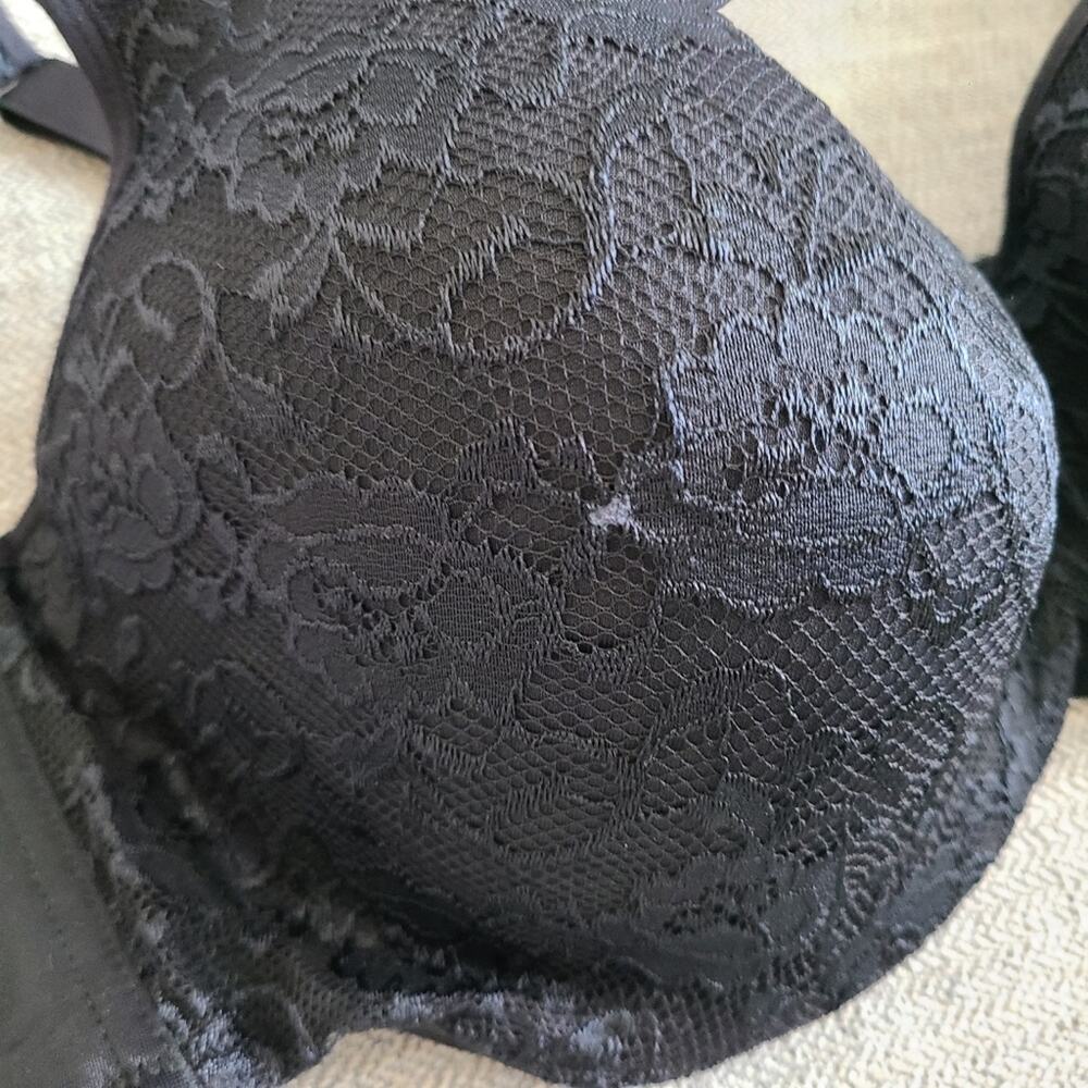 Avenue perfect balconette lace bra in black Size 50DD - Picture 4 of 12